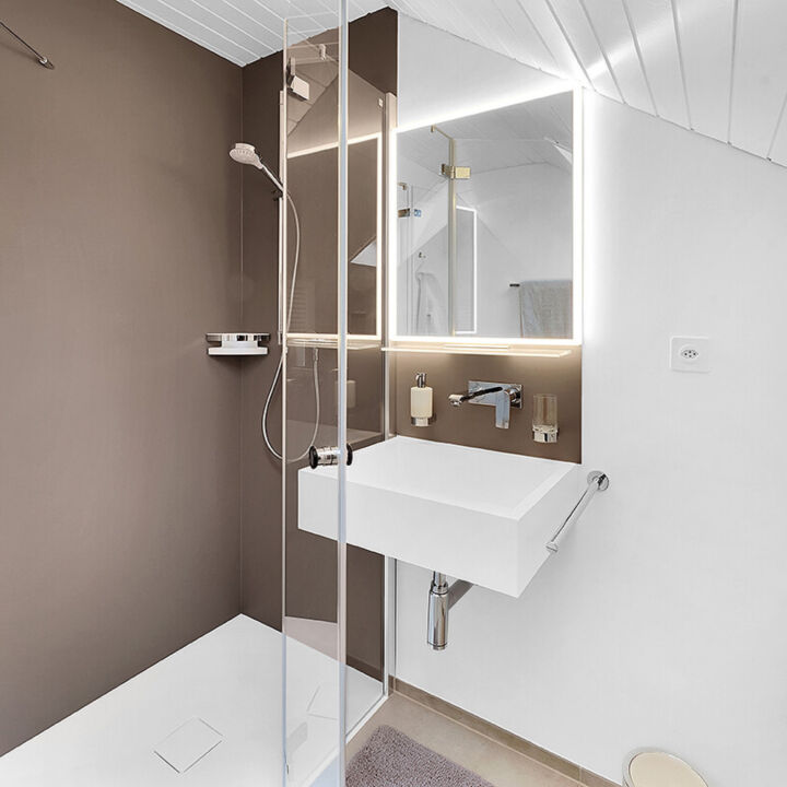 Komplettumbau Dusche Dachgeschoss