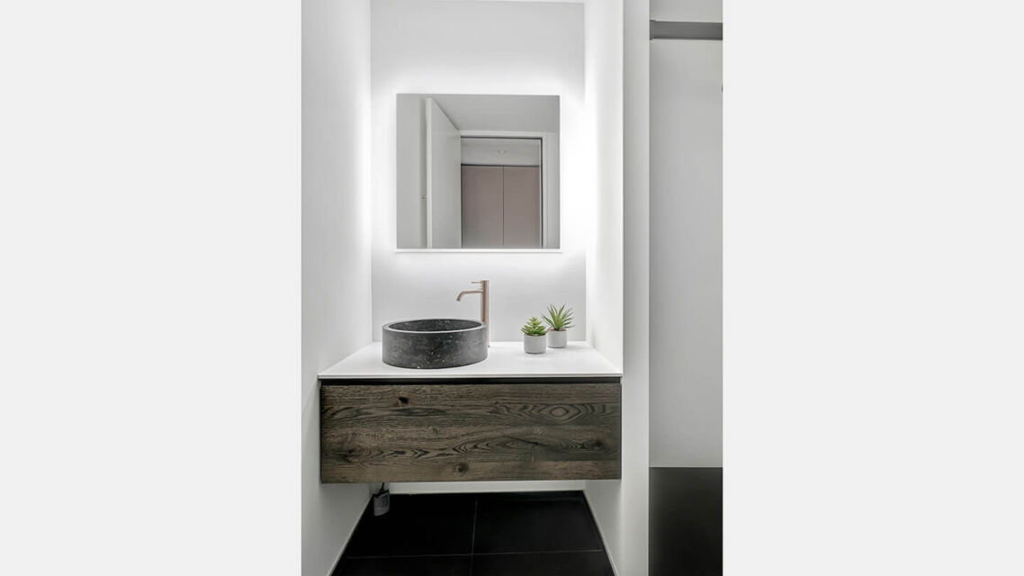 Komplettumbau Waschtisch