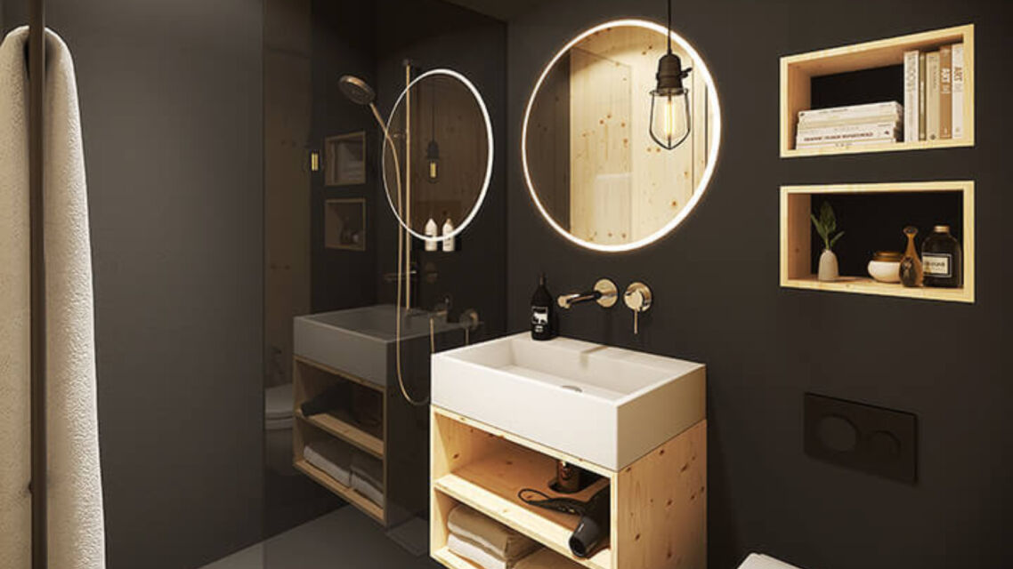 Erlebniswelt Modulbad Dusche Waschtisch