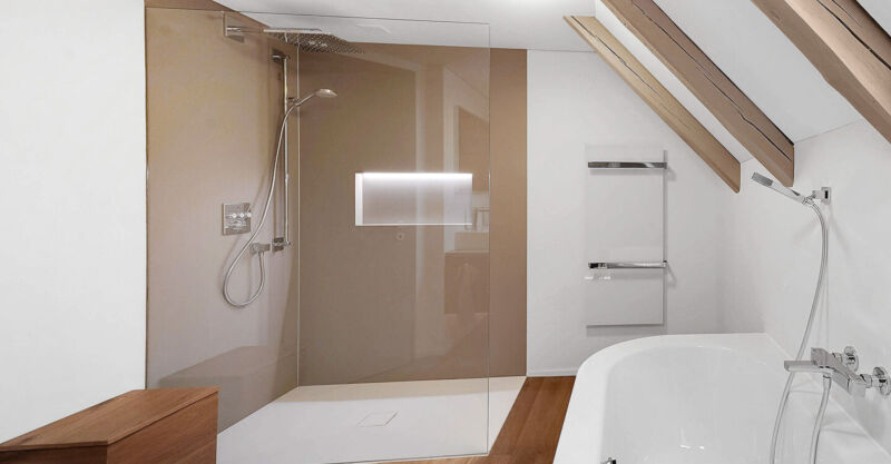 Ausreichend breite Eintritte